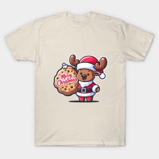 Merry Christmoose Moose Christmas 2024 T-Shirt